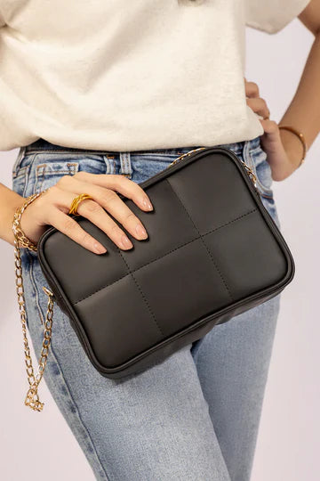 Lilac Cloud Sling Black