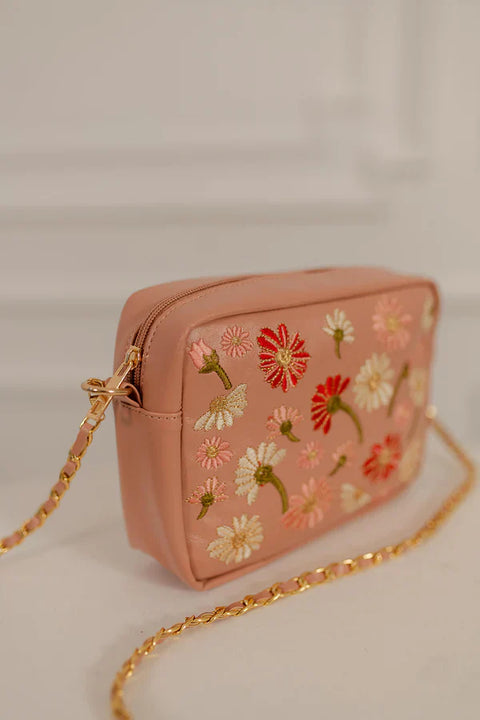 Embroidered Charm Beige
