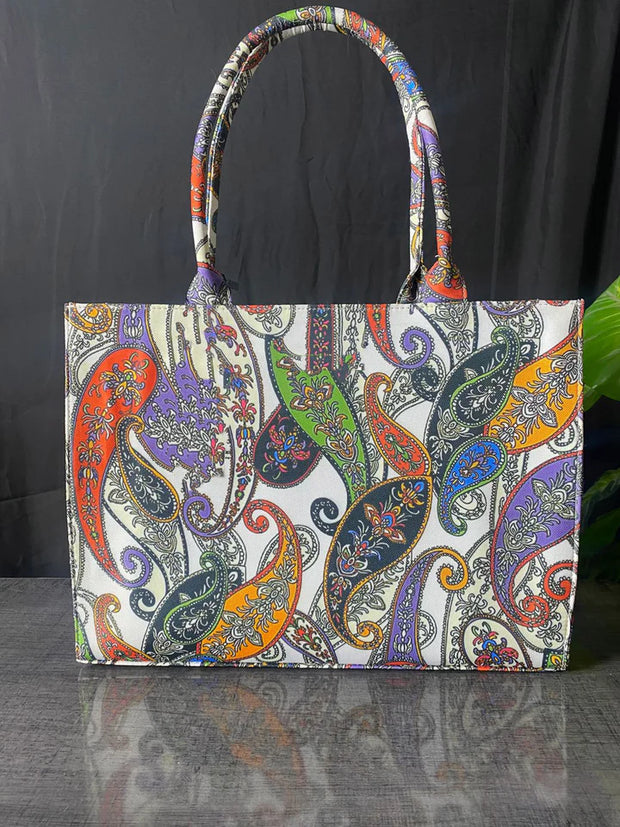 Multicolor Heritage Tote