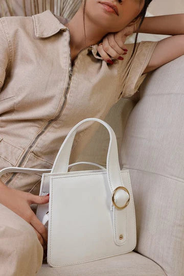Classic Box Sling white